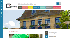Desktop Screenshot of lesclayessousbois.fr